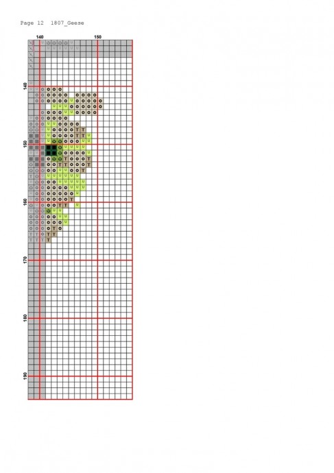 ​Вышиваем гусей