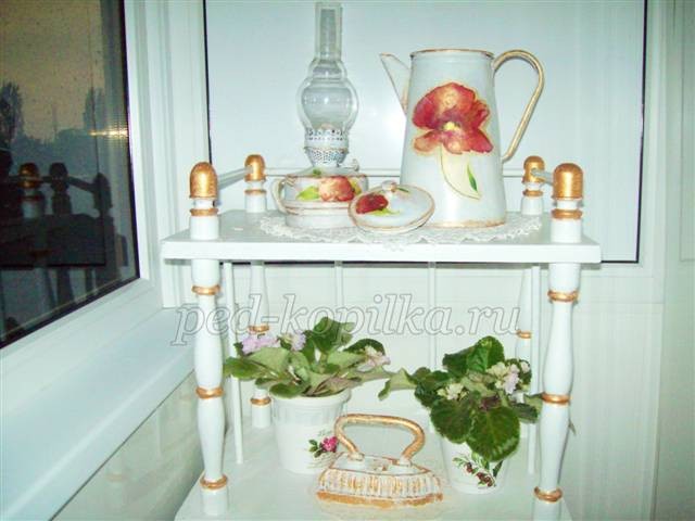 Техника декупаж "Воспоминание о лете"