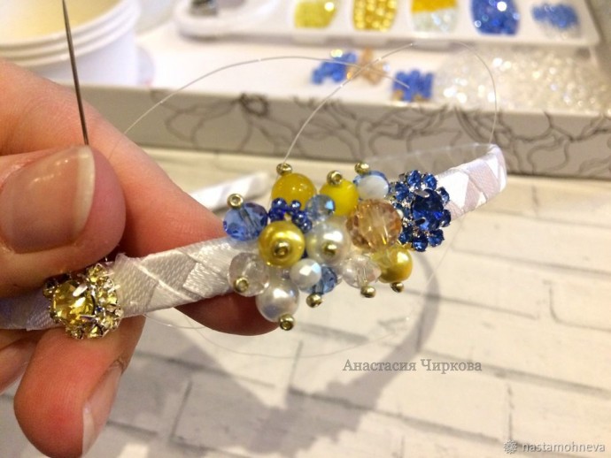 Шикарный ободок для волос