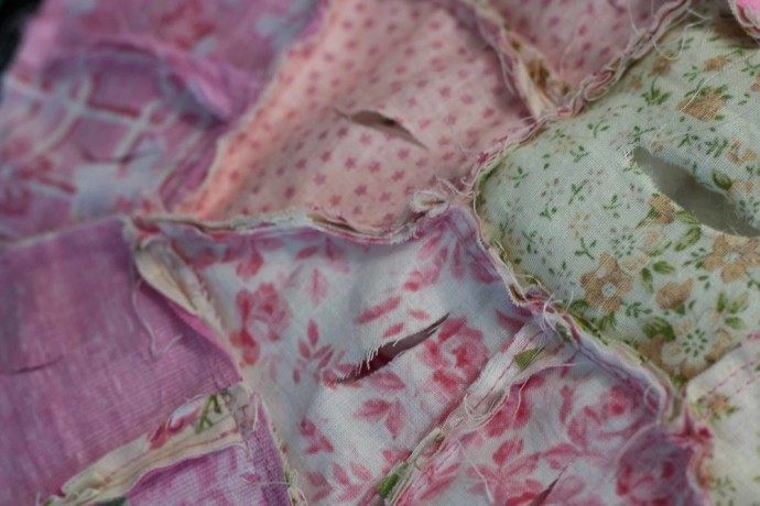 Круглые подушки в технике bubble quilt