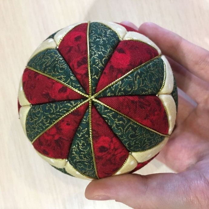 Шар в технике кимекоми