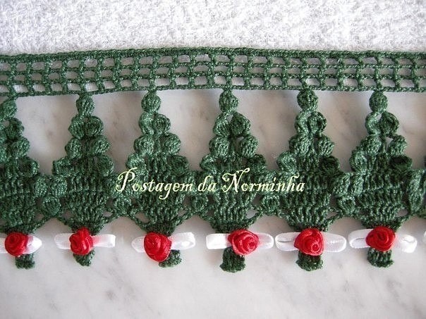 Вязаная кайма