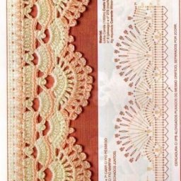 Красивая кайма для оформления края изделий