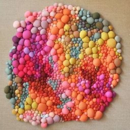 ​Забавные коврики с имитацией камушков