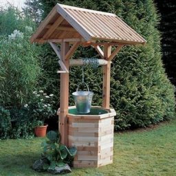 Декоративный колодец