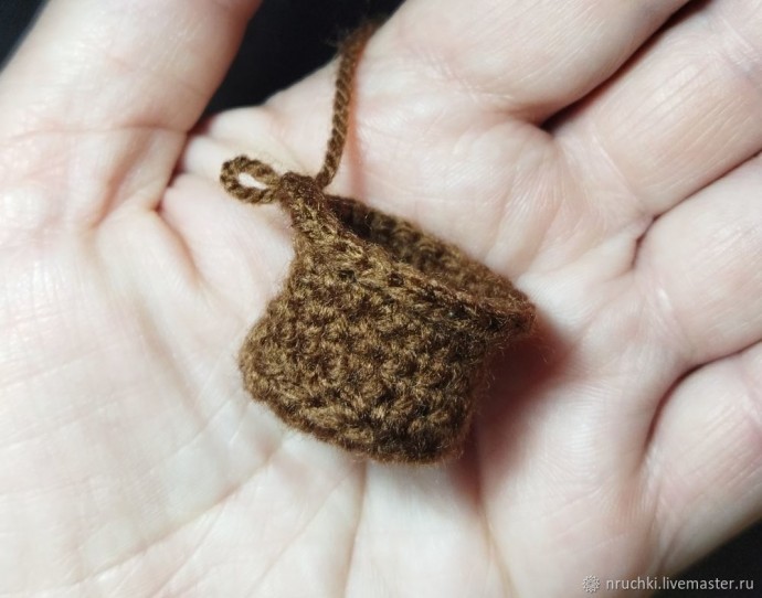 Вяжем мини-кактус Вяжем мини-кактус