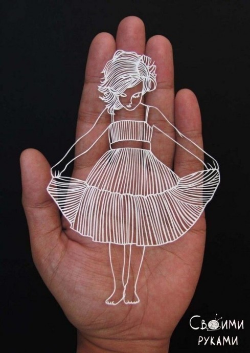 Миниатюрные чудеса из бумаги