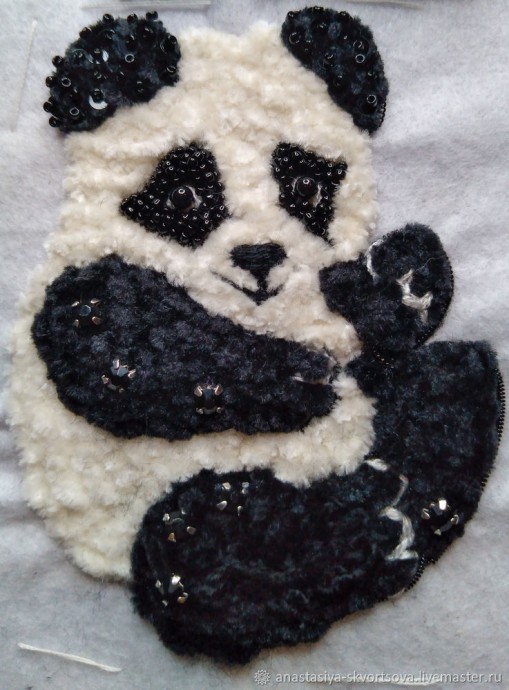 Брошь "Панда"