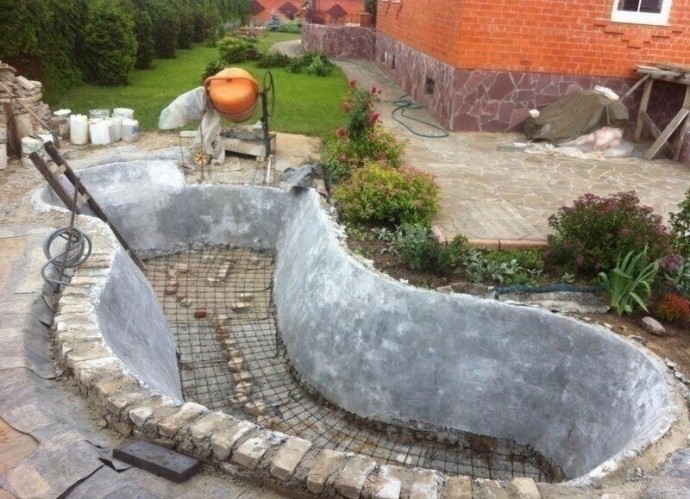 Водоем своими руками