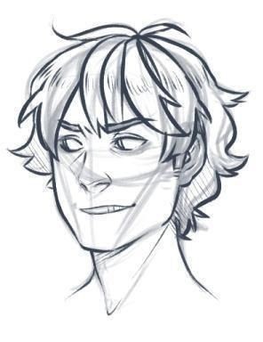 Рисуем голову парня: мастер-класс