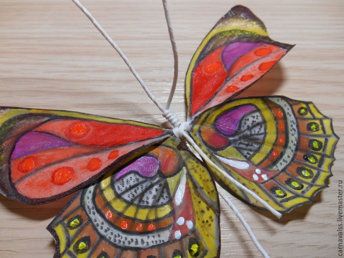 Интерьерная бабочка