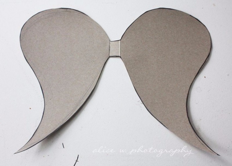 Крылья ангелочка своими руками