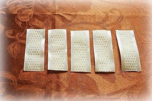 Очень простые цветы из ленты