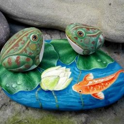 ​Идеи росписи камней