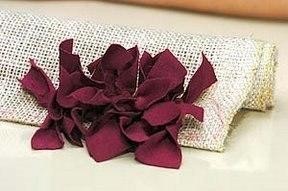 Коврик из полосок ткани Коврик из полосок ткани