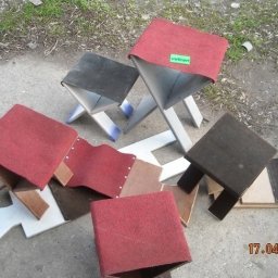 Простой и удобный раскладной стульчик