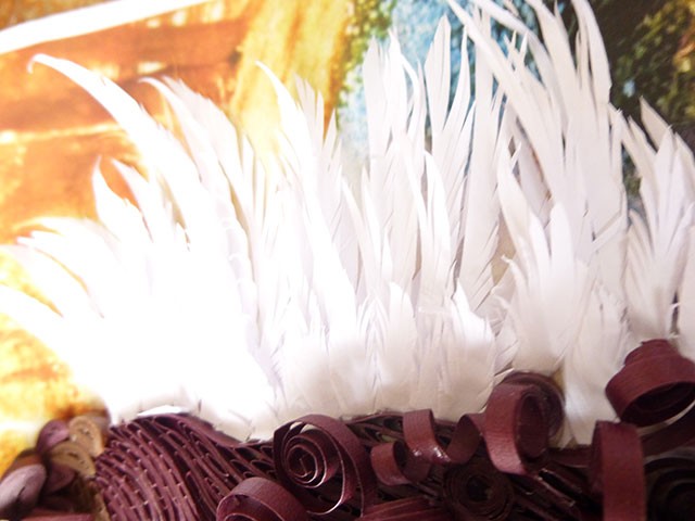 Картина в технике квиллинг: мастер-класс