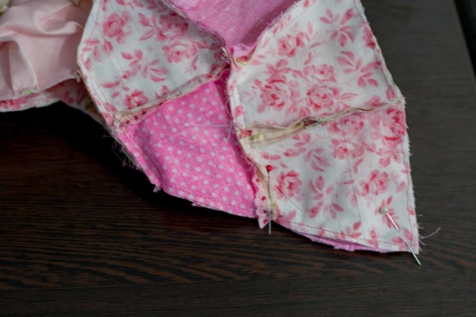 Круглые подушки в технике bubble quilt