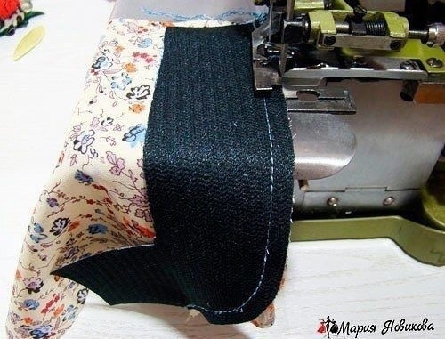 Боковой карман с обтачкой и отрезным бочком Боковой карман с обтачкой и отрезным бочком