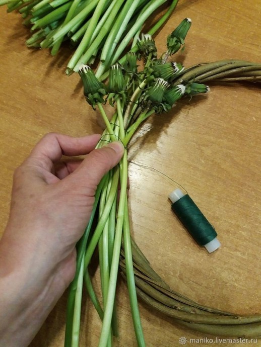 Венок из одуванчиков