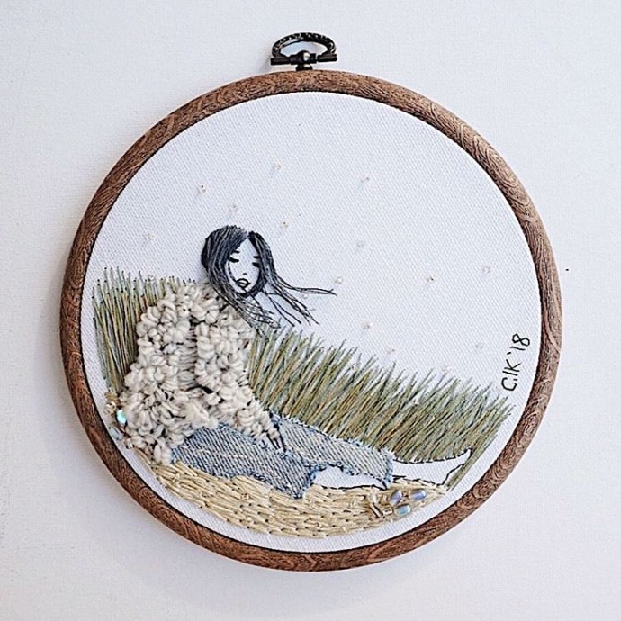 Объемная вышивка без границ: идеи