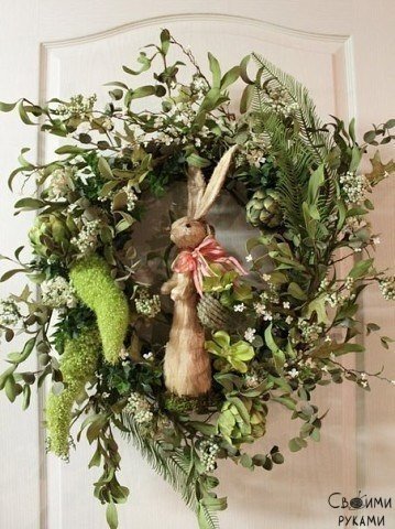 Пасхальные веночки: идеи