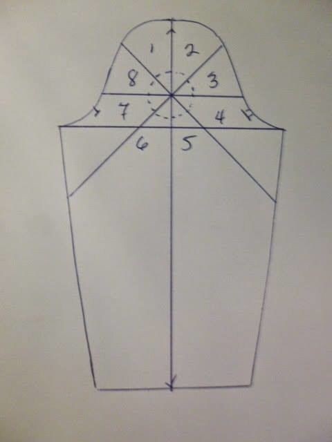 Рукав с элементом "солнце"