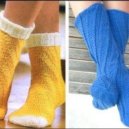 Спиральные носки