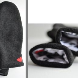 ​Варежки из флиса