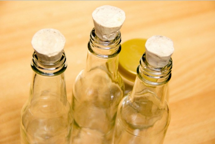 Декоративные бутылки для кухни Декоративные бутылки для кухни