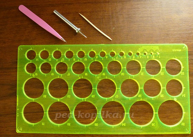 Картина в технике квиллинг: мастер-класс