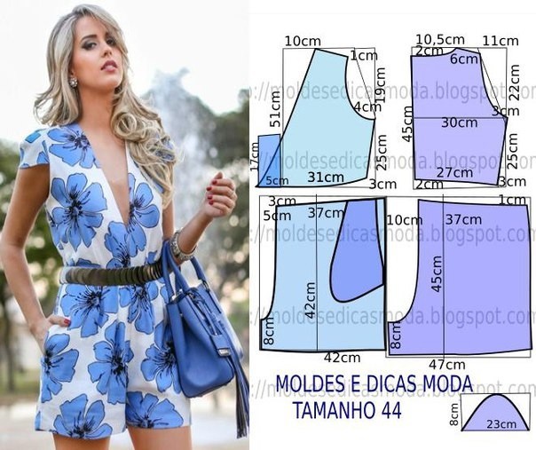 Комбинезоны: моделируем к лету