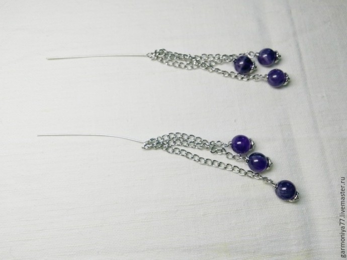 Серьги: мастер-класс