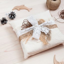 Упаковка подарка в стиле "Рустик"