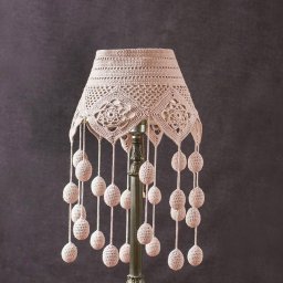 Вязаные абажуры