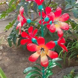 Цветы из пластиковых бутылок