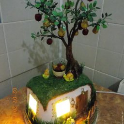 Ночной светильник "Сказочный домик"