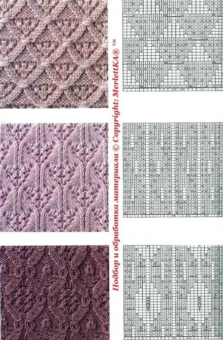 ​Лучшие узоры на спицах