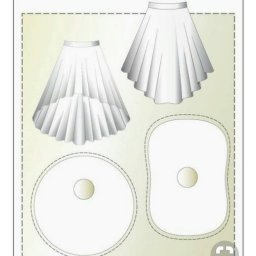 Моделирование оригинальных юбок на основе юбки-солнце