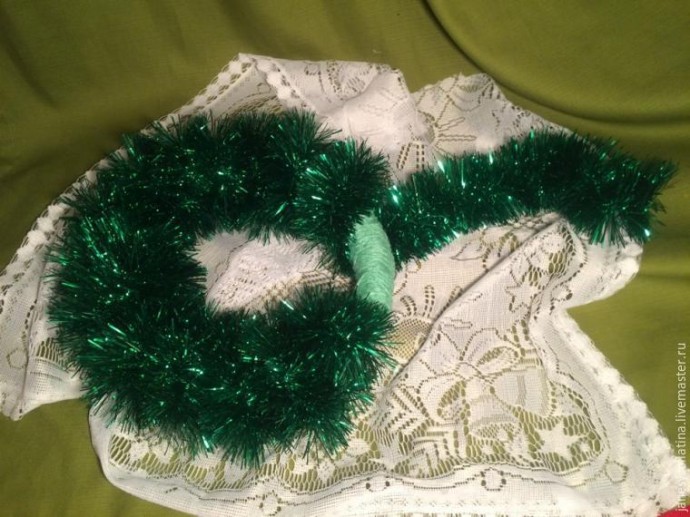 Очень красивый рождественский венок своими руками