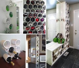 ​Отличные идеи из пластиковых труб