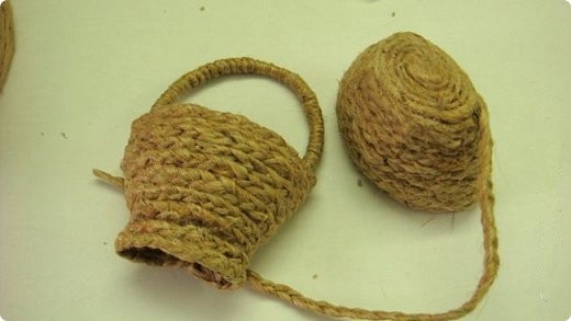 Плетем корзиночку-магнитик Плетем корзиночку-магнитик