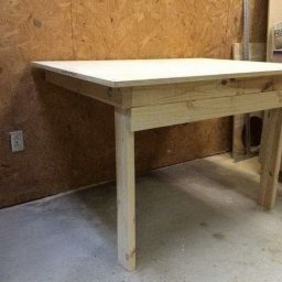 Самодельный складной рабочий стол