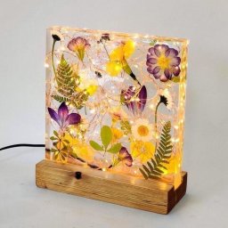 Светильники из эпоксидной смолы