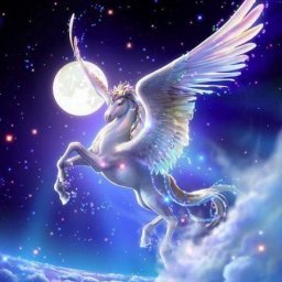 Вышивка крестиком: Пегас