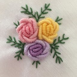 Цветочки рококо