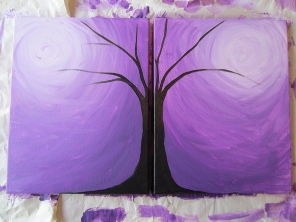 Композиция из двух картин