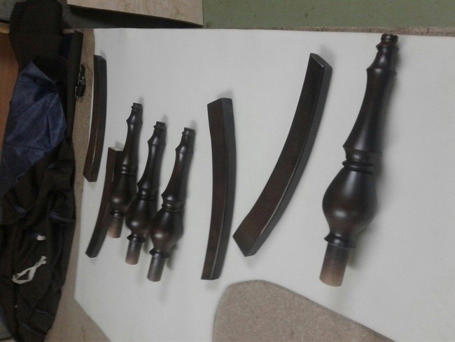 Самодельное кресло на ножках