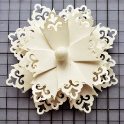 Ажурная снежинка