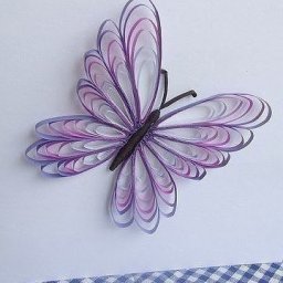 Бабочка в технике квиллинга